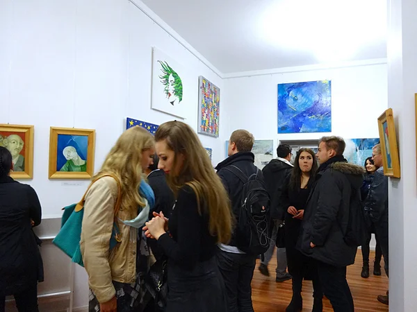 Achtzig-Galerie - Ausstellung "Abstrakte und gegenständliche Junge Kunst" - Eindruck 3