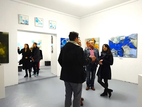 Achtzig-Galerie - Ausstellung "Abstrakte und gegenständliche Junge Kunst" - Eindruck 6