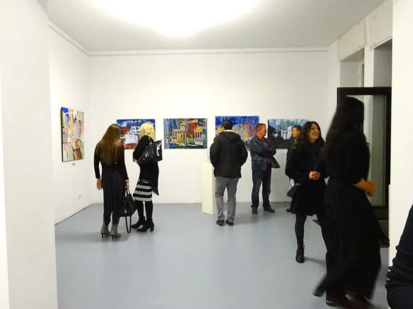 Achtzig-Galerie - Ausstellung "Abstrakte und gegenständliche Junge Kunst" - Eindruck 7