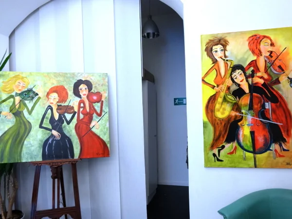 Gruppenausstellung 'Glanzlichter der Kunst' Diana Achtzig - Raum 9