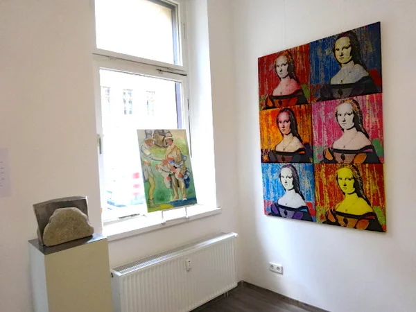 Gruppenausstellung 'Malerei im Spiegel der Gegenwart' - Achtzig Galerie 4