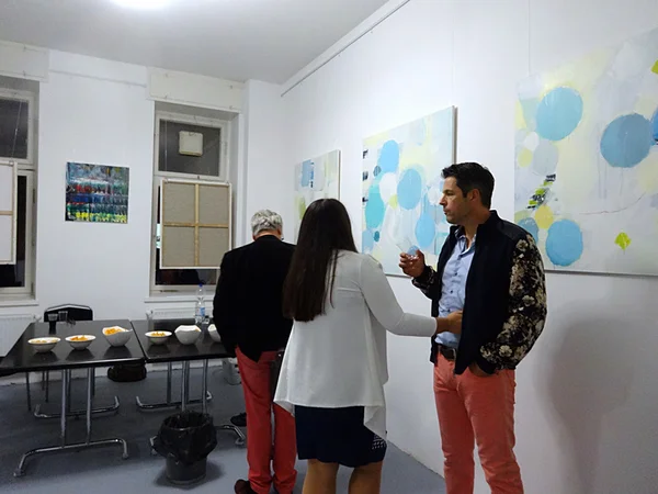 Achtzig-Galerie - Ausstellung "Abstrakte und gegenständliche Junge Kunst" - Eindruck 8