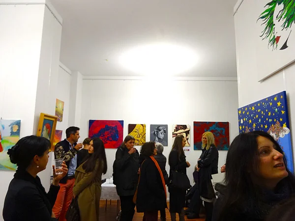 Achtzig-Galerie - Ausstellung "Abstrakte und gegenständliche Junge Kunst" - Eindruck 4