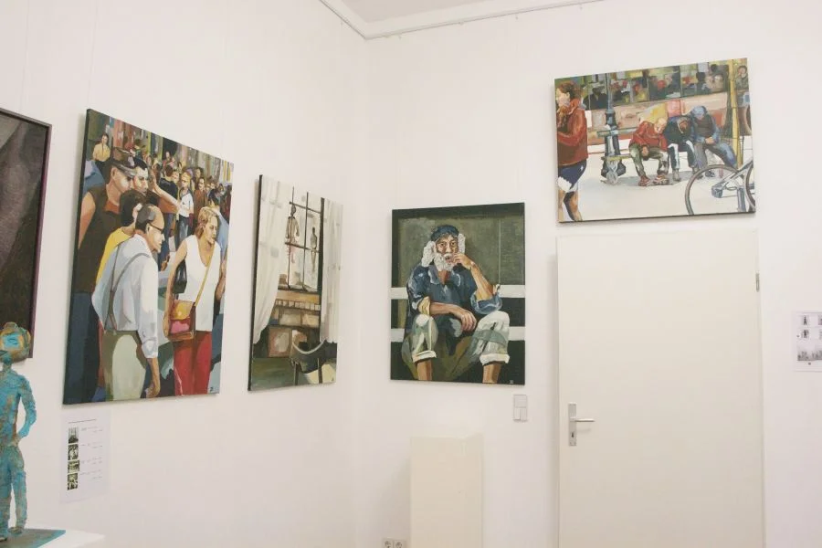 Abstrakte und figurative moderne Malerei - 30 Jahre nach der Wiedervereinigung