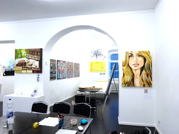 Gruppenausstellung 'Glanzlichter der Kunst' Diana Achtzig - Raum 4