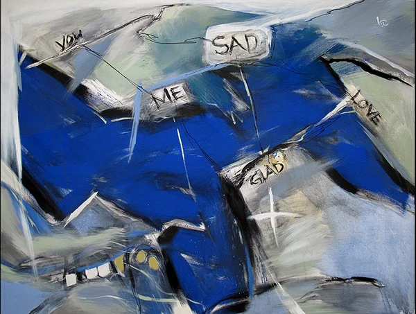 Gruppenausstellung "Abstrakte und gegenständliche Junge Kunst" - Werk 3