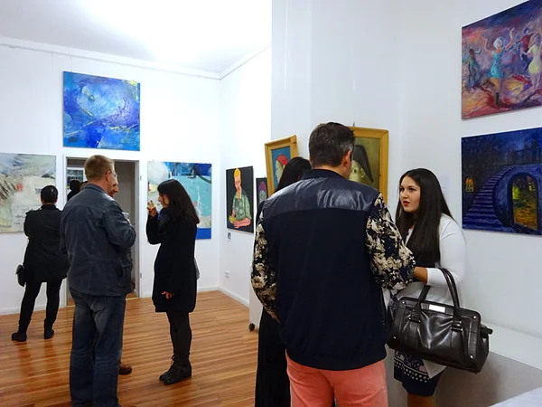 Achtzig-Galerie - Ausstellung "Abstrakte und gegenständliche Junge Kunst" - Eindruck 1