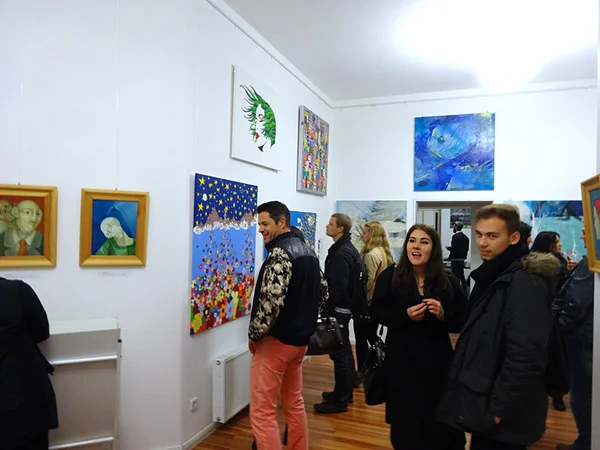 Achtzig-Galerie - Ausstellung "Abstrakte und gegenständliche Junge Kunst" - Eindruck 5