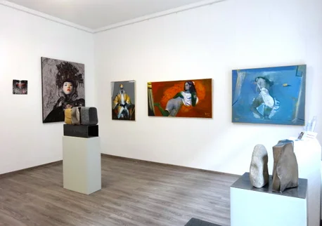 Gruppenausstellung 'Malerei im Spiegel der Gegenwart' - Achtzig Galerie 1