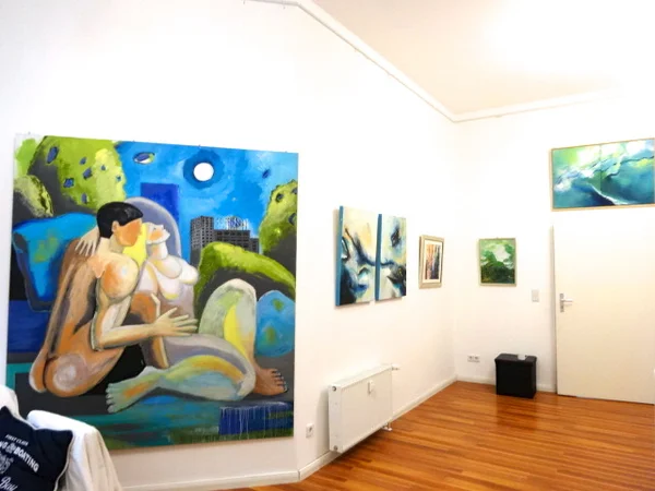 Gruppenausstellung 'Malerei im Spiegel der Gegenwart' - Achtzig Galerie 14